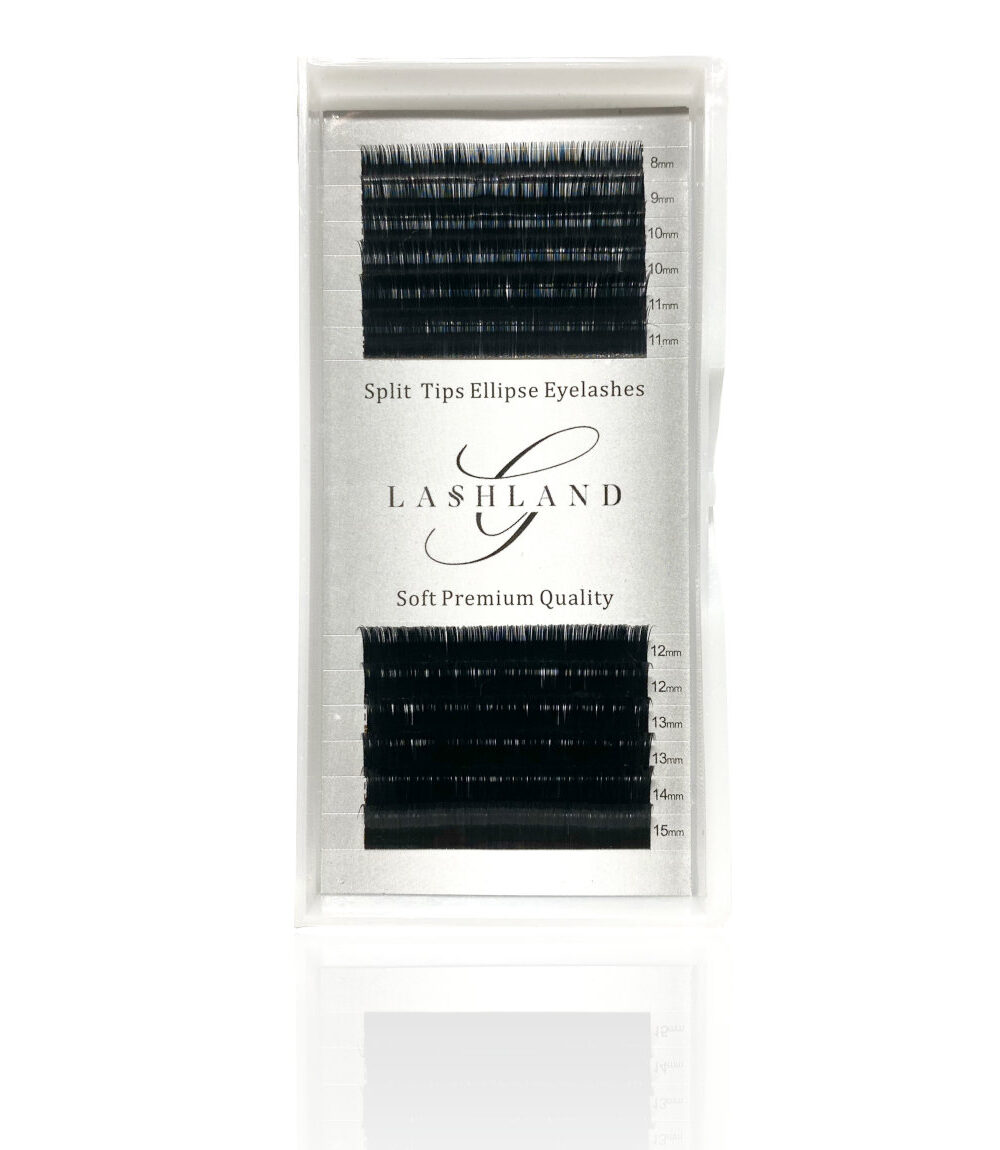 Ellipse/ Flat Satin Lashes - Individual Length