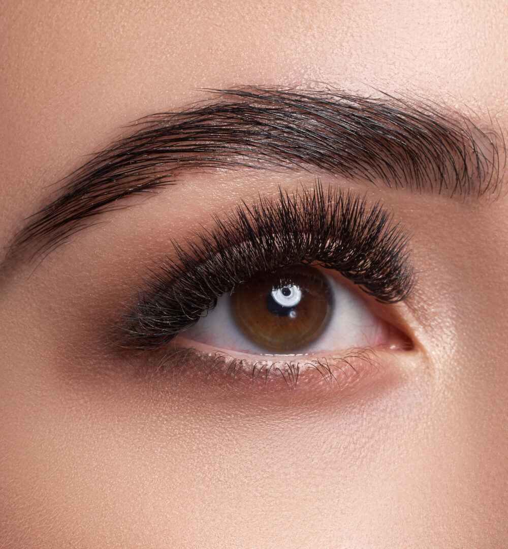 Camellia Multi Length Lashes eye open