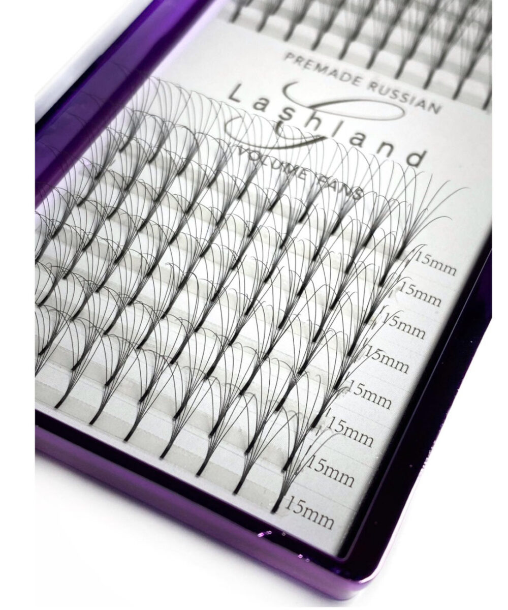 Premade Russian Volume Lashes - Individual Length img2