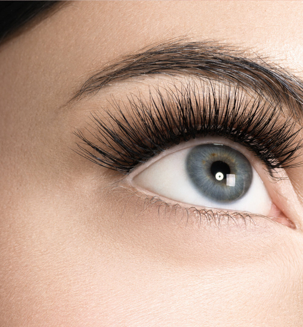 mega volume lash extensions eye open