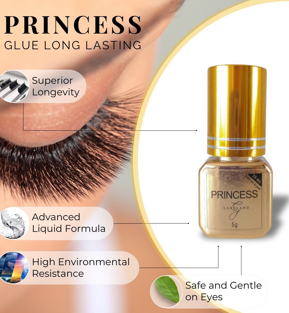 princess gule for eyelash extensions