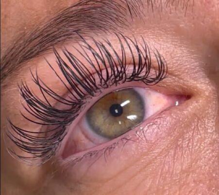 mature clients extension lashes